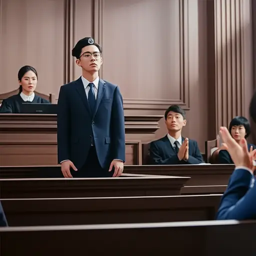 他终于让陪审团相信了他的清白。