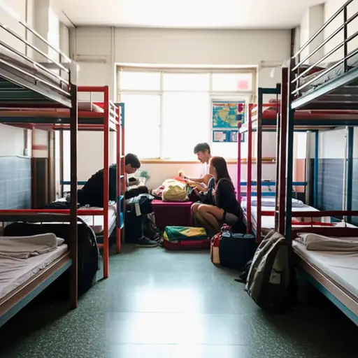 我们会住在旅社，因为价格实惠，而且可以结识其他旅行者。