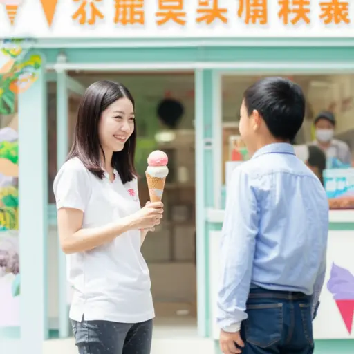 你想要一个冰淇淋吗？