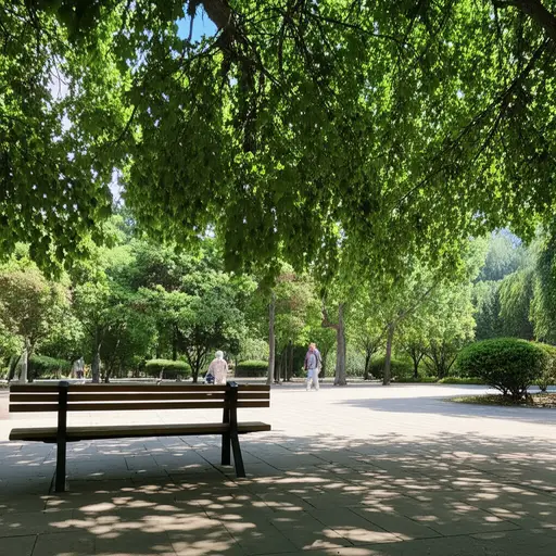 也许我们可以在公园见面。