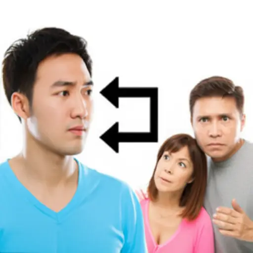 他的观点与他父母的截然不同。