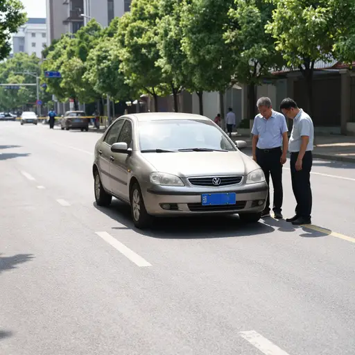 过了一会儿，一辆汽车碾过了约翰并杀死了他。