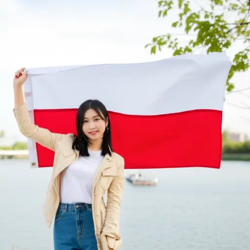 她来自波兰。
