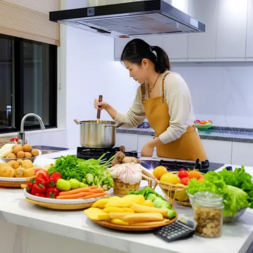 与外出就餐相比，在家做饭通常能节省大量金钱。