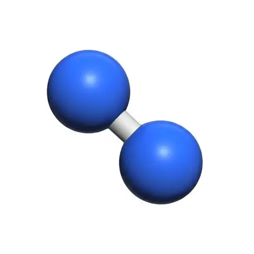 一个氧分子由两个氧原子组成。