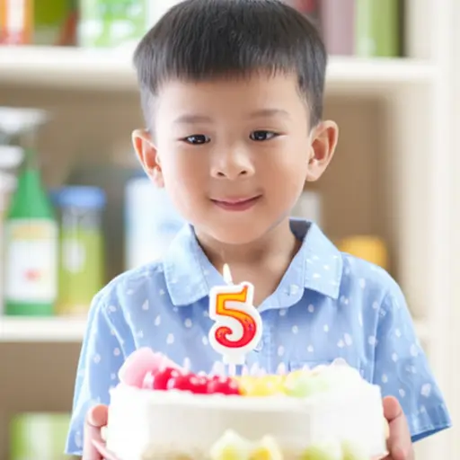 本下个月就五岁了。