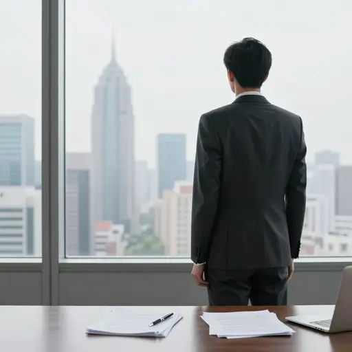 如果我在未来两年内没有得到晋升，我就换工作。