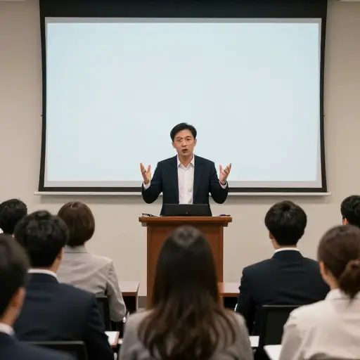 演讲者突然对政府政策展开了激烈的抨击。