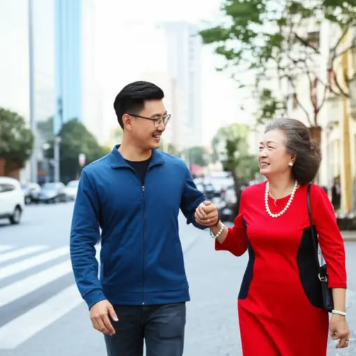 他是一个非常友善的人。