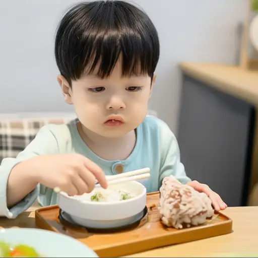 吃东西时请闭着嘴。