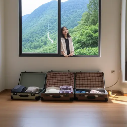 她决定免费赠送她拥有的一切，去一个没人能找到她的地方。