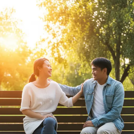 我确信他这样做是故意的，目的是让我们更亲近。