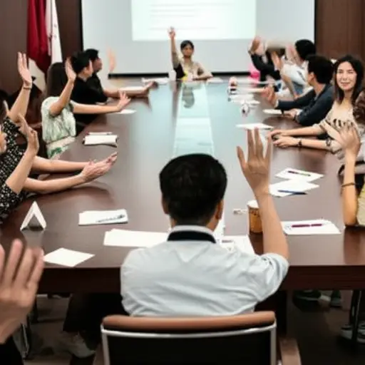 被调查的人中百分之九十表示支持。