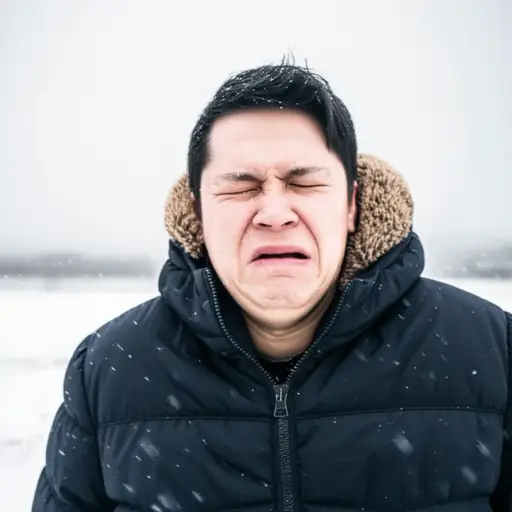 我不喜欢寒冷的天气。