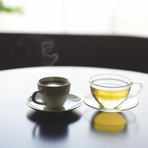 你可以选择咖啡或茶。