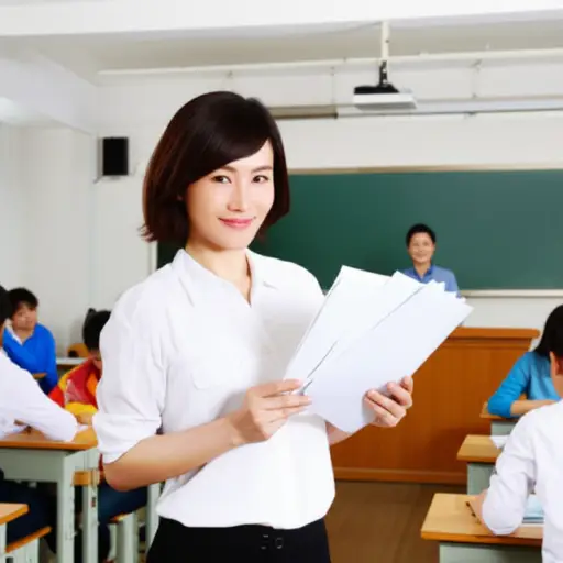 老师给了我们一个小测验。