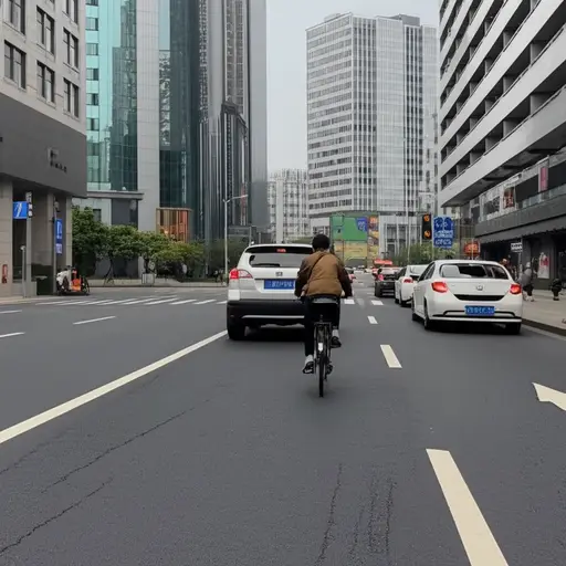 骑自行车出事故的风险比坐汽车要高。