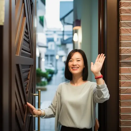 我的邻居邀请我们周六共进晚餐。