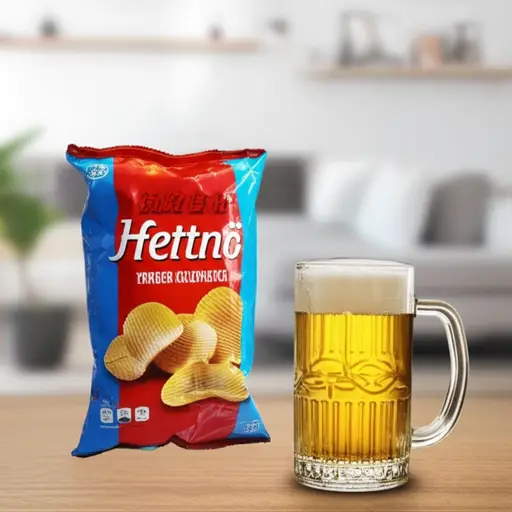 我很想来些薯片和啤酒。