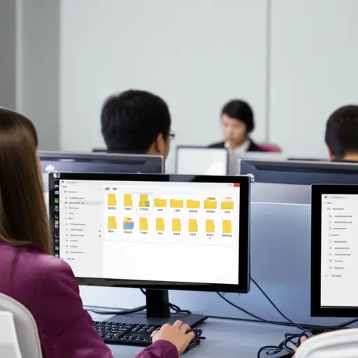 我们公司使用网络服务器来共享文件。