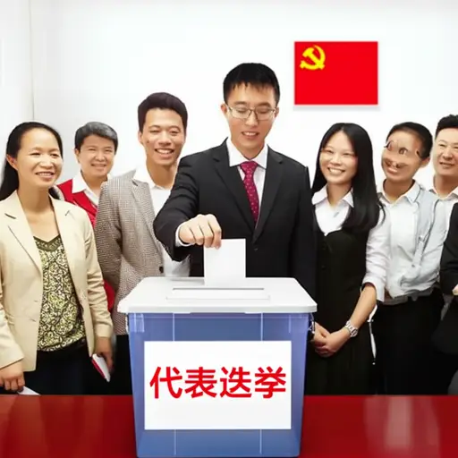 我们选举他作为我们的代表。