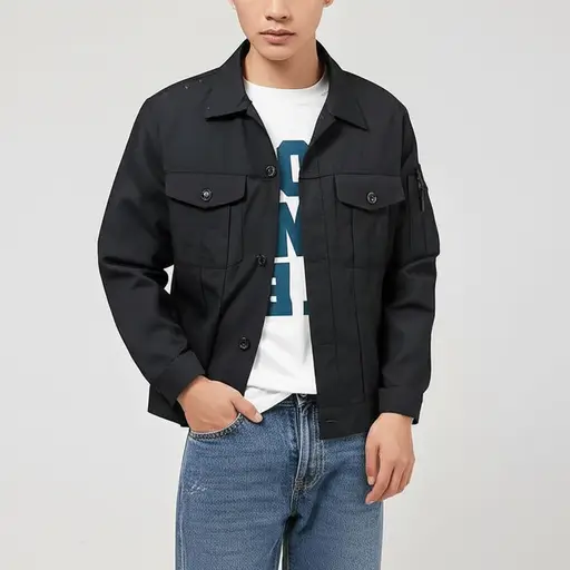 我喜欢既休闲又时尚的衣服。