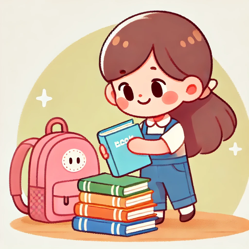这本书是她的。