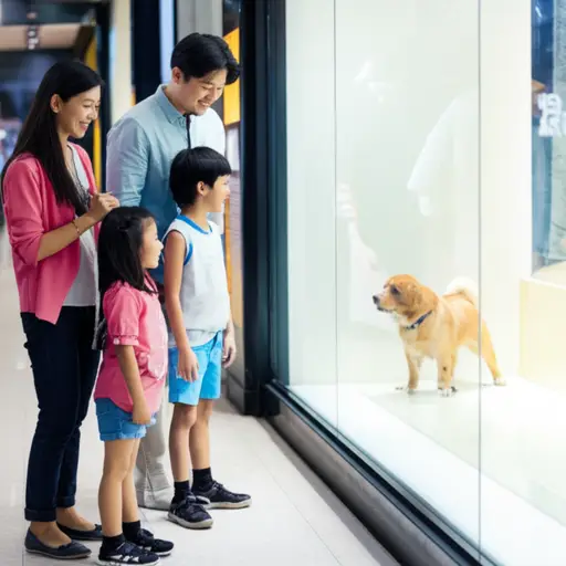我们正在考虑给孩子们买一只小狗。
