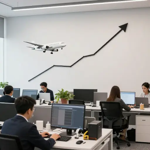 这家科技公司在过去一年的发展速度惊人。