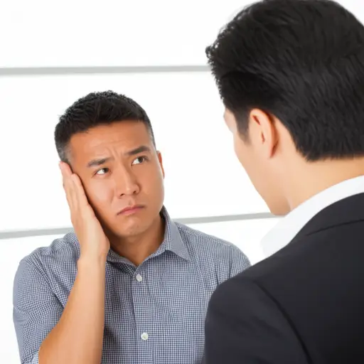 然后我以为他认出了我的困惑。